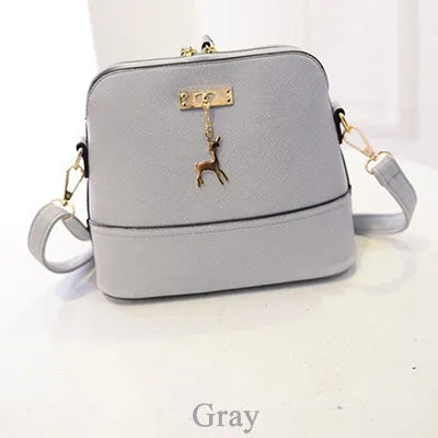 Deer With Small Certified Bag Fashion Toy Door-to-door delivery Leather Shell Vintage Bags
