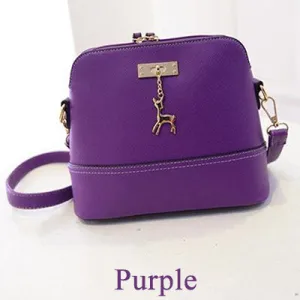 Deer With Small Certified Bag Fashion Toy Door-to-door delivery Leather Shell Vintage Bags