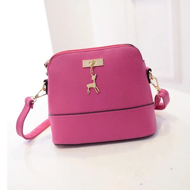 Deer With Small Certified Bag Fashion Toy Door-to-door delivery Leather Shell Vintage Bags