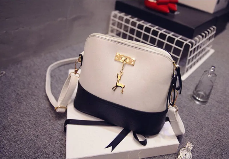 Deer With Small Certified Bag Fashion Toy Door-to-door delivery Leather Shell Vintage Bags