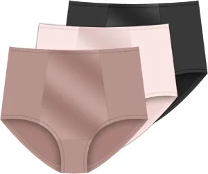 Delta Burke MM Micro Shaping Brief Panties - Set of 3