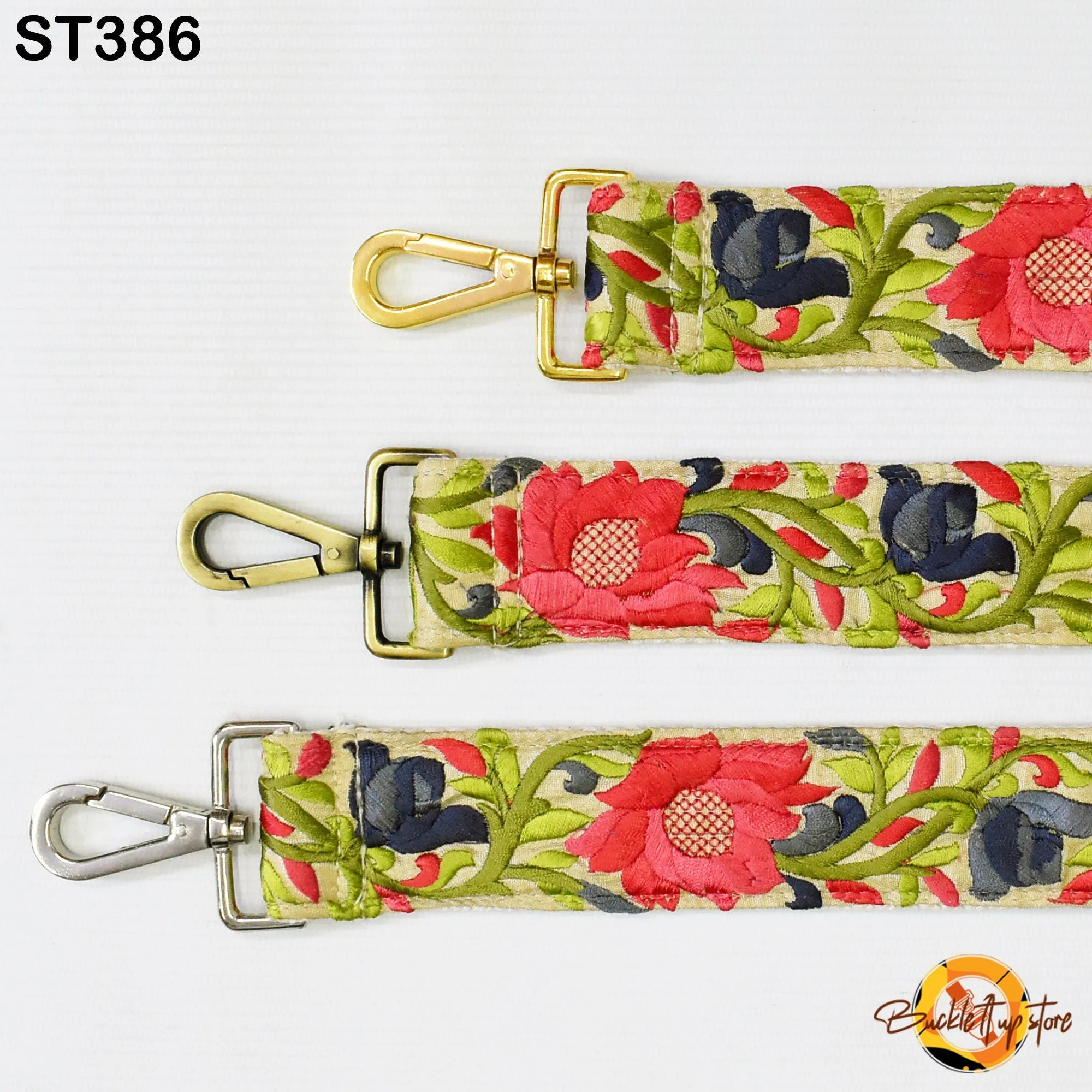 Detachable Crossbody Strap for Purses Bags Embroidery Replacement Messenger Strap Embroidered Boho Tote Handbag Strap Gift Mom Guitar Strap
