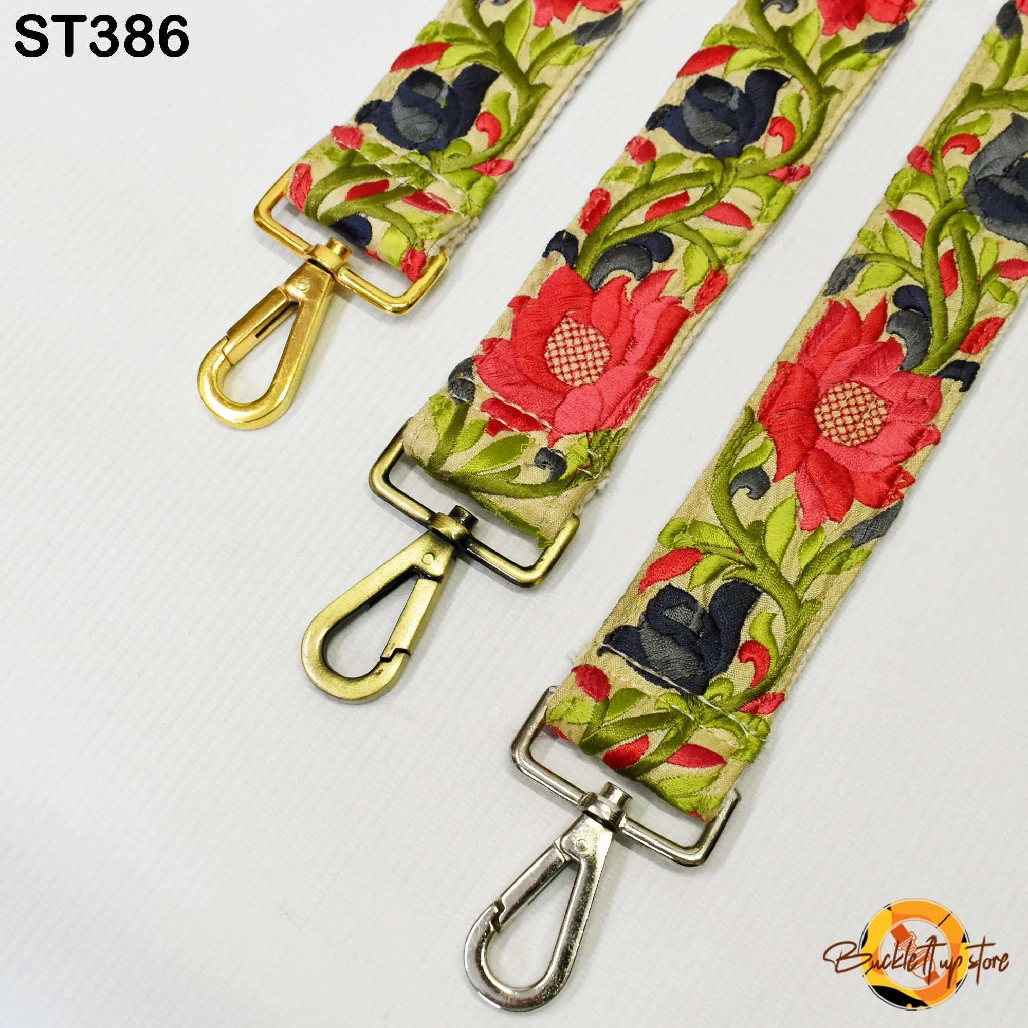 Detachable Crossbody Strap for Purses Bags Embroidery Replacement Messenger Strap Embroidered Boho Tote Handbag Strap Gift Mom Guitar Strap