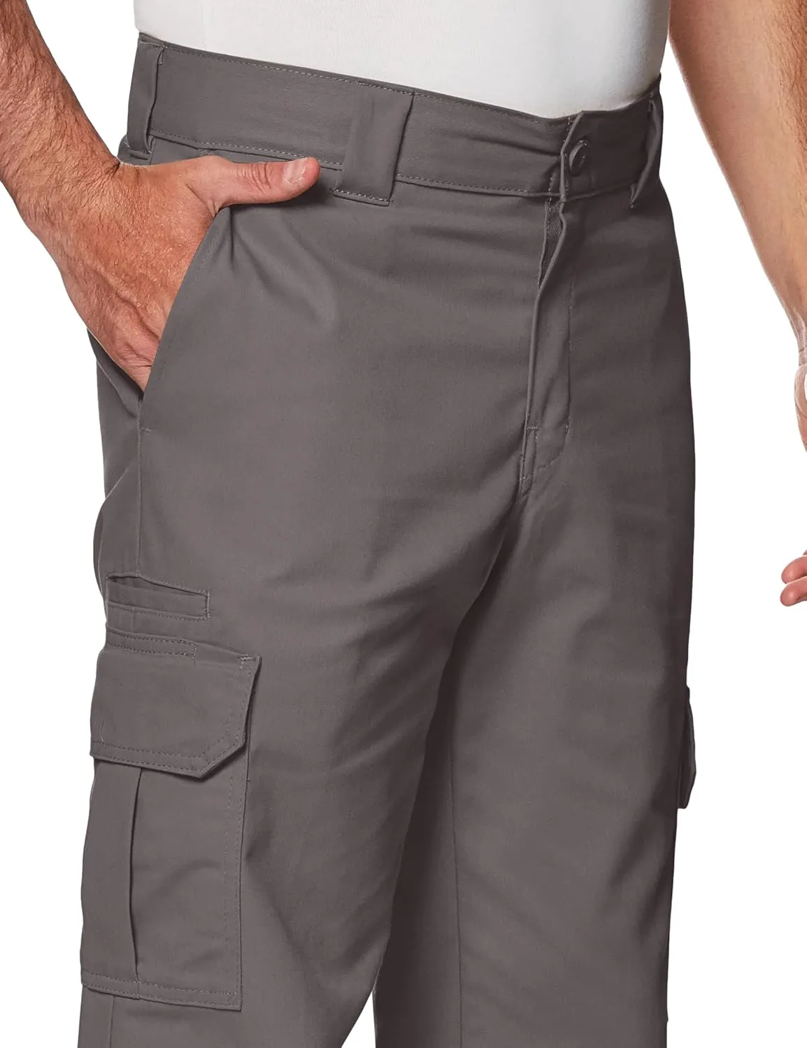 Dickies Men's Regular Straight Stretch Twill Cargo Pant Big