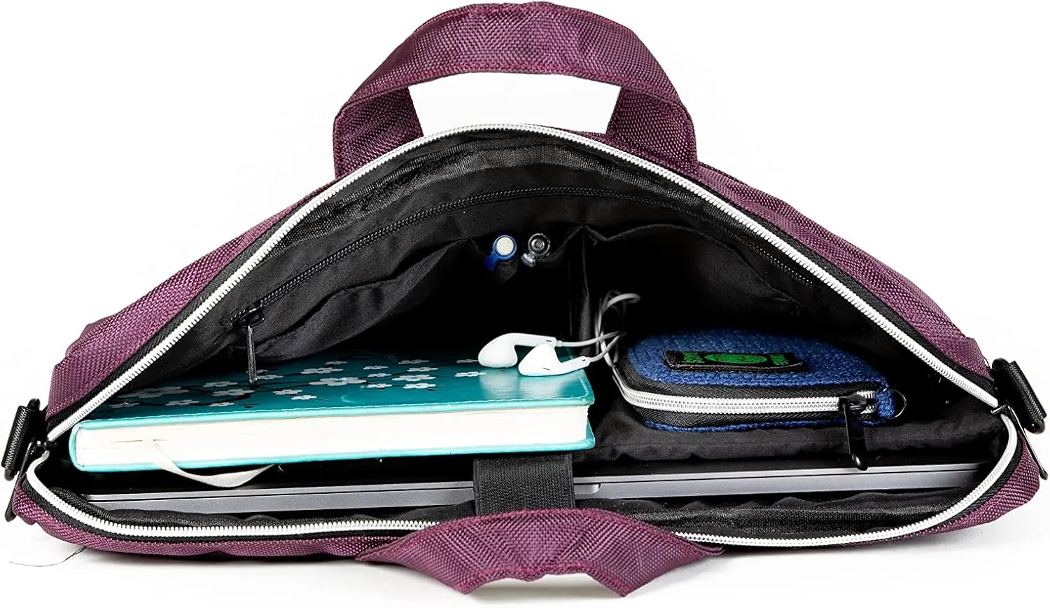 DIME BAGS Side Hustler | Hemp Computer Bag | Padded Commuter Shoulder Bag