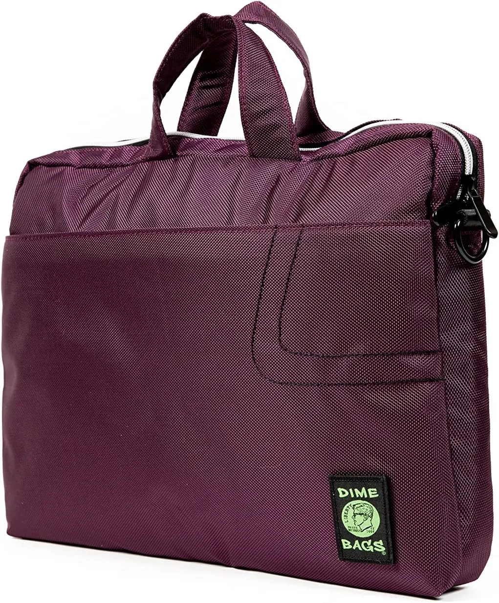 DIME BAGS Side Hustler | Hemp Computer Bag | Padded Commuter Shoulder Bag