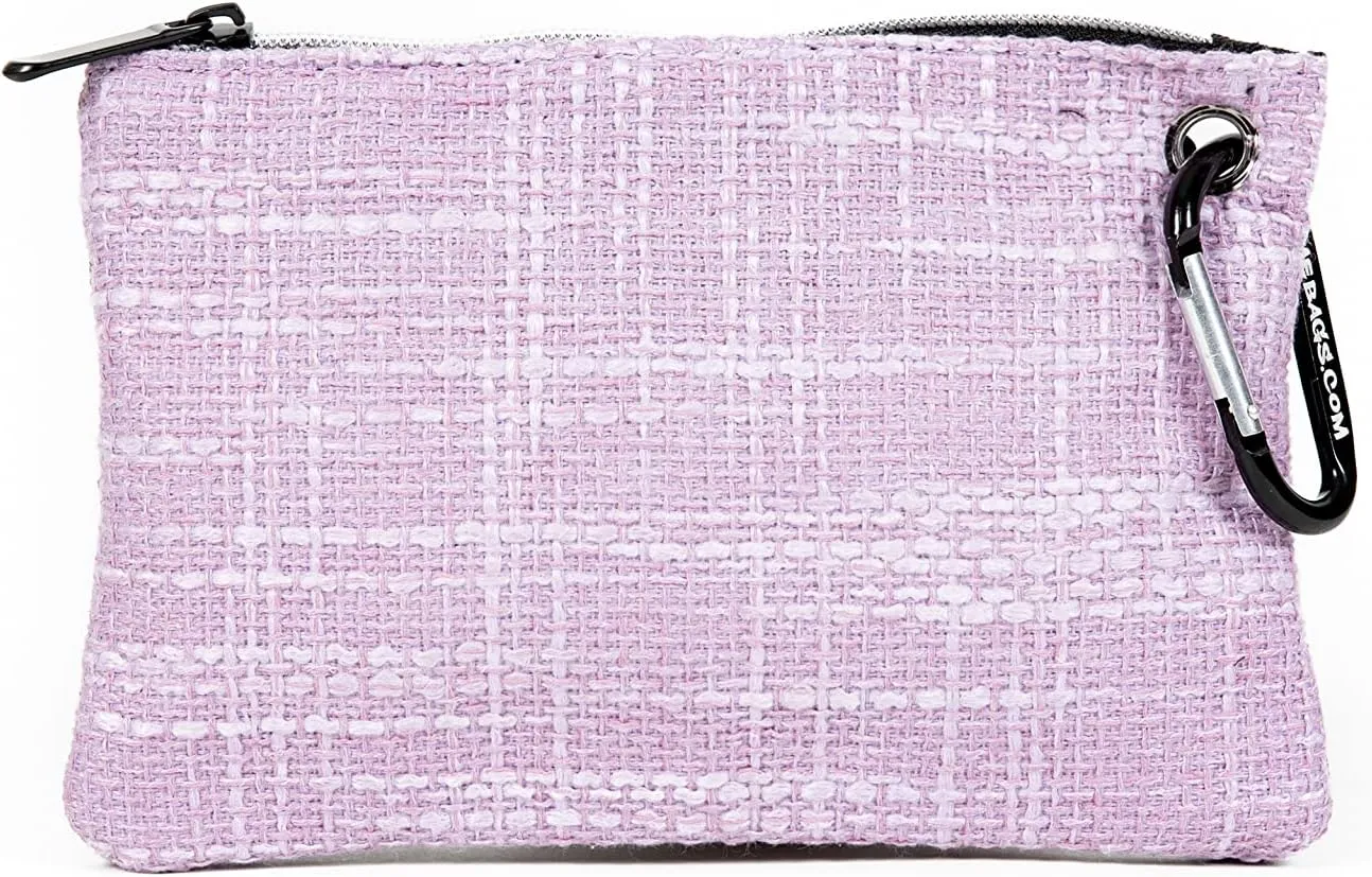 DIME BAGS Zipline | Hemp Wallet with Zipper Closure (8 inch, Purple)