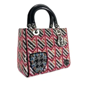 DIORMedium Sequined Lady  Satchel