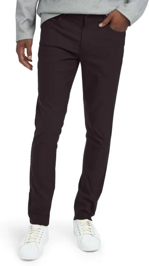DKNY Mens Lightweight Travel Pants for Men- Skinny Fit Performance Tech Hiking Pants for Men | Business Casual Mens Work Pant