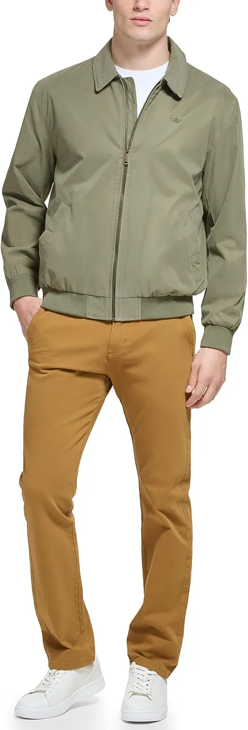Dockers Men's Micro Twill Golf Bomber Jacket (Standard and Big & Tall)