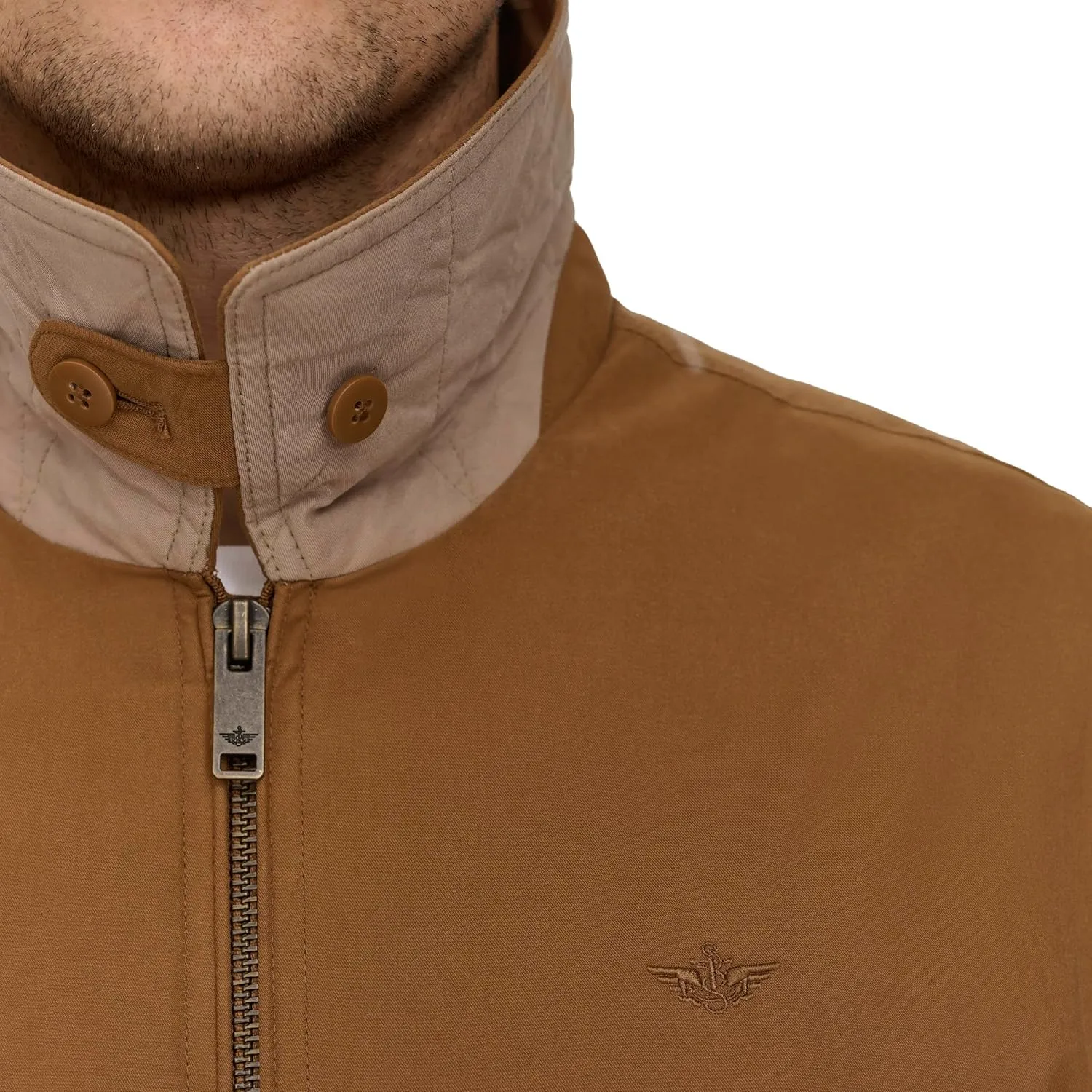 Dockers Men's Micro Twill Golf Bomber Jacket (Standard and Big & Tall)