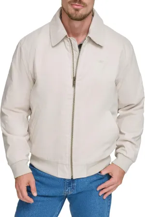 Dockers Men's Micro Twill Golf Bomber Jacket (Standard and Big & Tall)