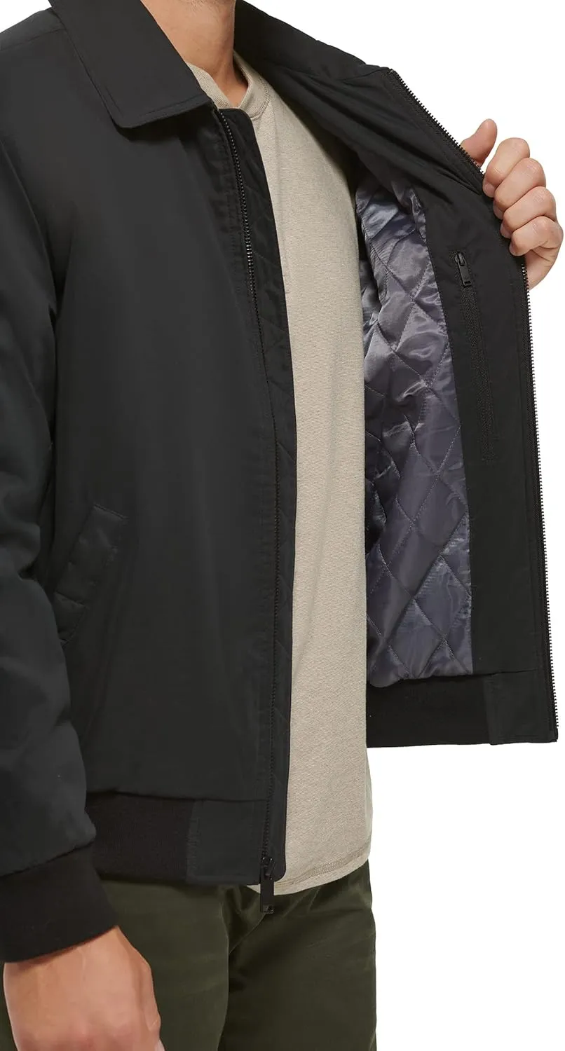Dockers Men's Micro Twill Golf Bomber Jacket (Standard and Big & Tall)