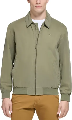 Dockers Men's Micro Twill Golf Bomber Jacket (Standard and Big & Tall)