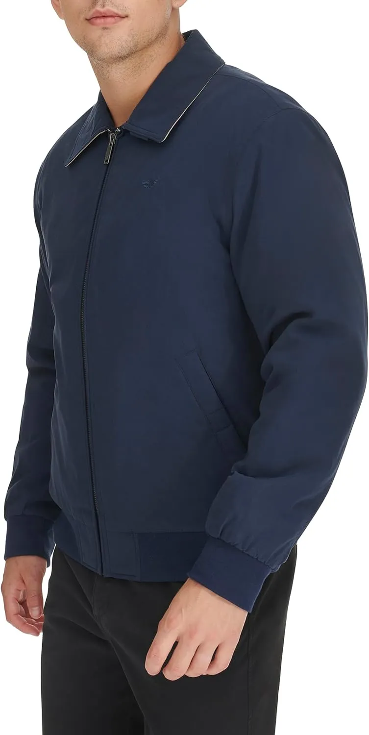 Dockers Men's Micro Twill Golf Bomber Jacket (Standard and Big & Tall)