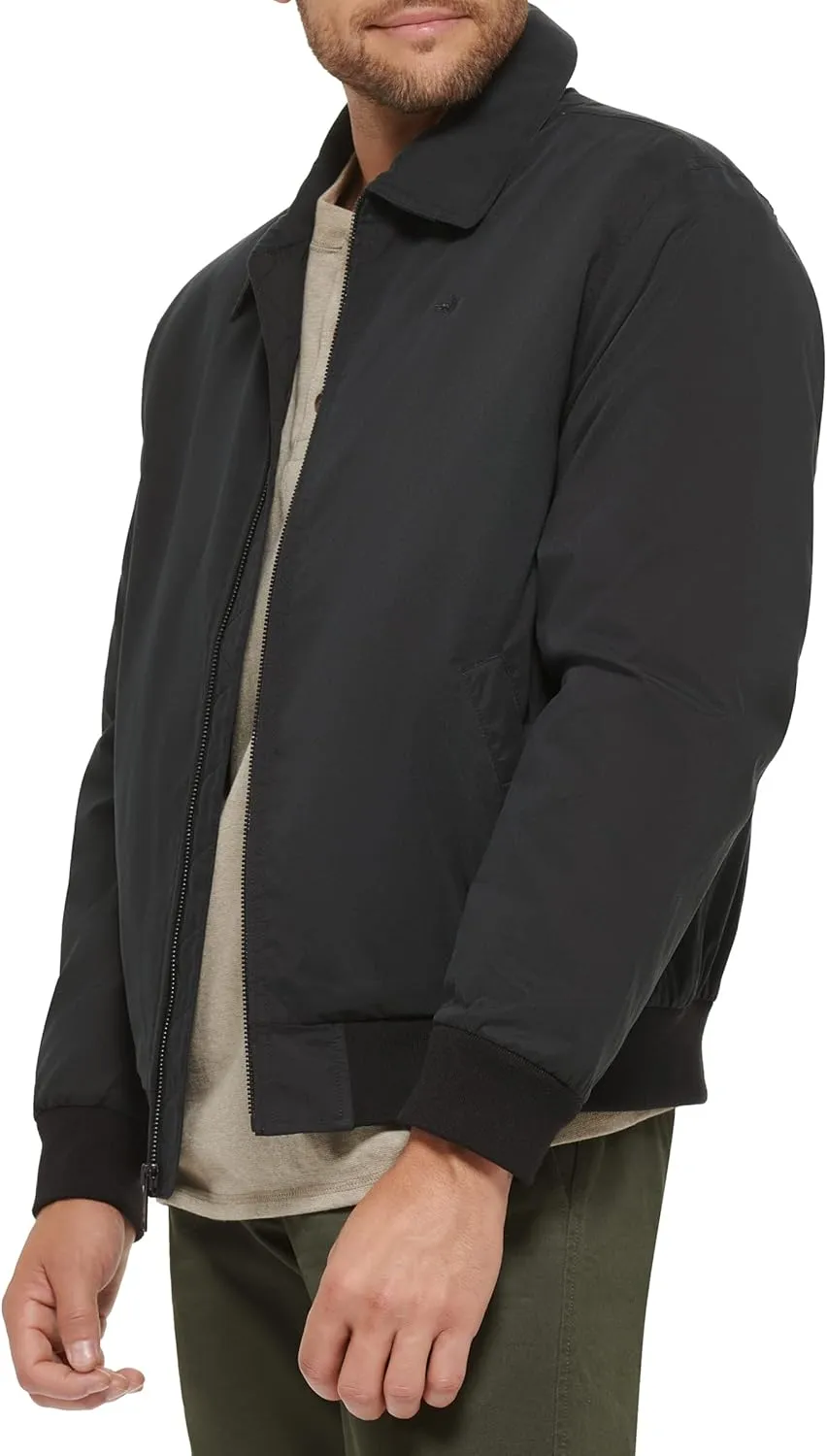 Dockers Men's Micro Twill Golf Bomber Jacket (Standard and Big & Tall)