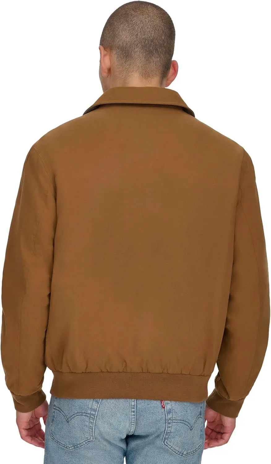 Dockers Men's Micro Twill Golf Bomber Jacket (Standard and Big & Tall)