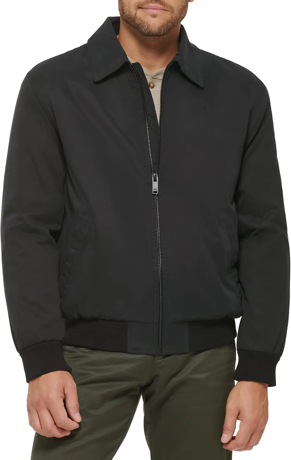 Dockers Men's Micro Twill Golf Bomber Jacket (Standard and Big & Tall)