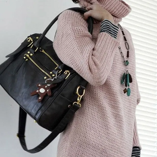 Dolls New Handbag Hasp Splicing Ladies Grid Hand Bags Fashion Clutch Zipper Women Augmented reality 9  Bag With Totes Act now Top-Handle