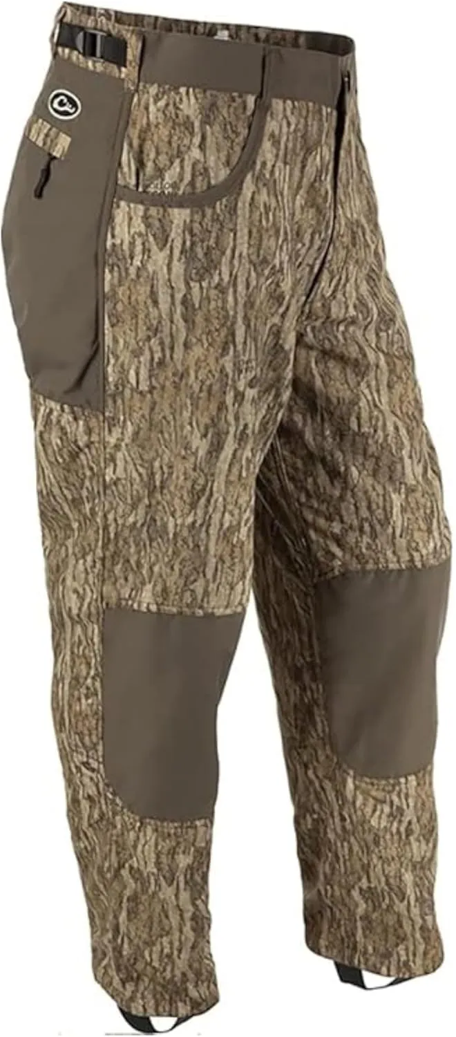 Drake Waterfowl MST Jean Cut 2.0 Under Wader Pants, Waterproof, Adjustable Waist, Zipper Pockets, Hunting Gear for Men
