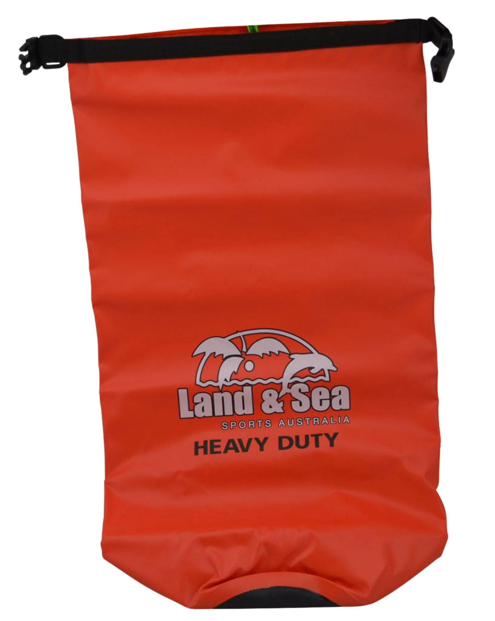 Dry Bag 10L Heavy Duty   Strap Orange