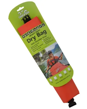 Dry Bag 10L Heavy Duty   Strap Orange