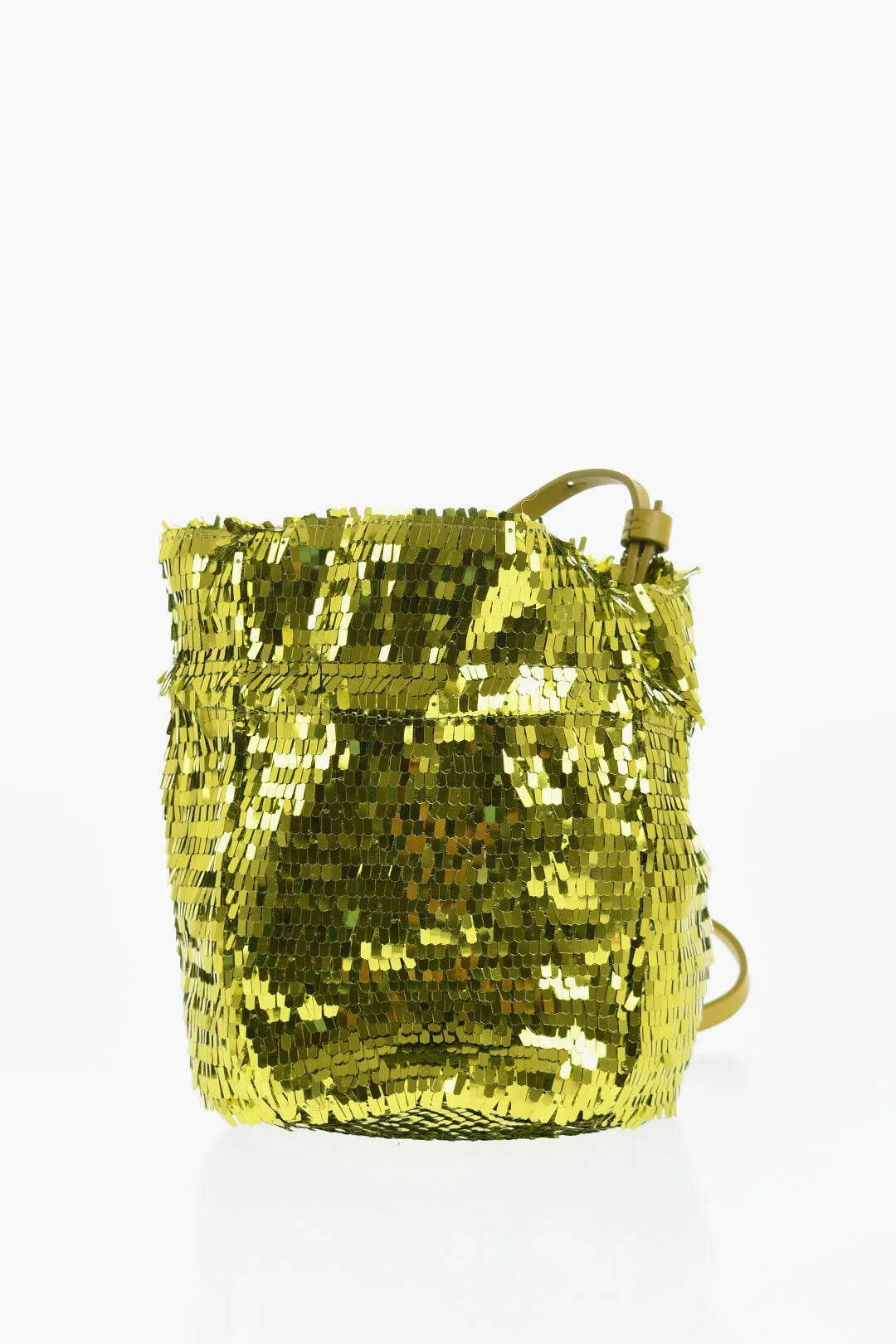 Dsquared2 Sequined Bucket Bag with Drawstring