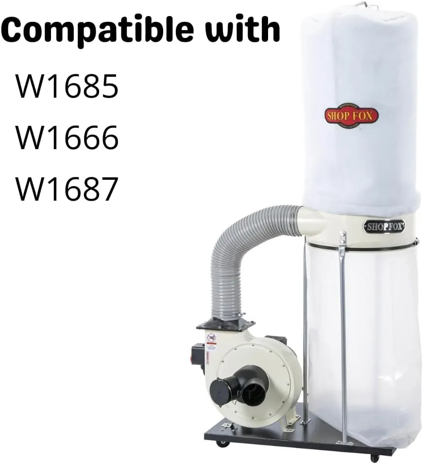 Dust Collector Bags Compatible with D4573 Shop Fox Dust Collector Bags | Made in USA
