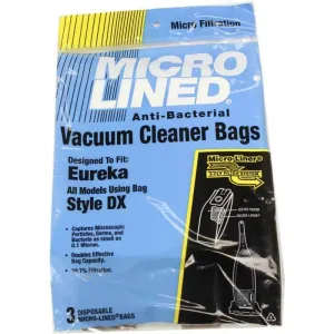 DVC Eureka Style DX Micro Allergen Vacuum Cleaner Bags Made in USA [ 63 Bags ]