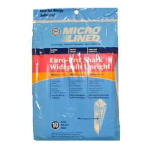 DVC Euro-Pro Shark Widepath Micro Allergen Vacuum Cleaner Bags Made in USA [ 20 Bags ]