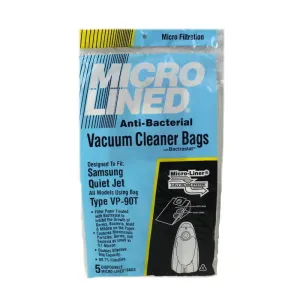 DVC Samsung Quiet Jet VP-90 Micro Allergen Vacuum Cleaner Bags Made in USA [ 20 Bags ]