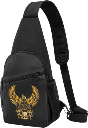 Egyptian Ankh The Adjustable Fanny Pack Waist Bag For Travel Sports