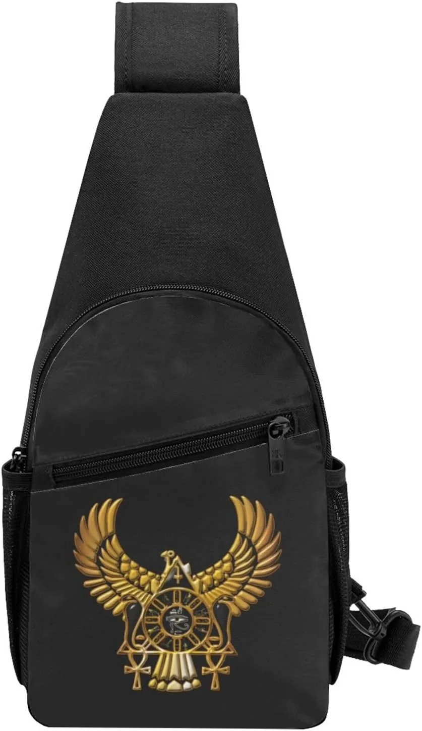 Egyptian Ankh The Adjustable Fanny Pack Waist Bag For Travel Sports