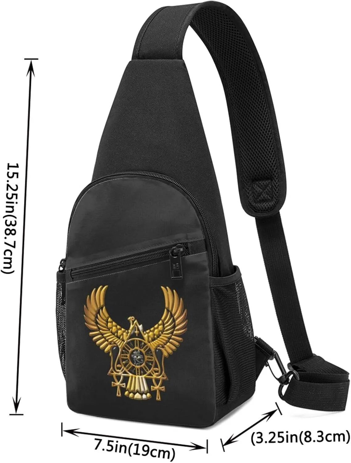 Egyptian Ankh The Adjustable Fanny Pack Waist Bag For Travel Sports