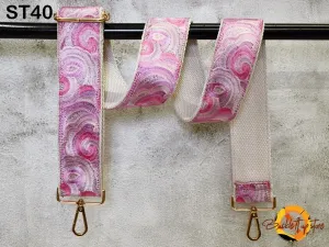 Embroidered Purse Strap Crossbody Strap for Purses Boho Bags Strap Embroidery Replacement Strap Boho Guitar Strap Handbag Strap gift for her