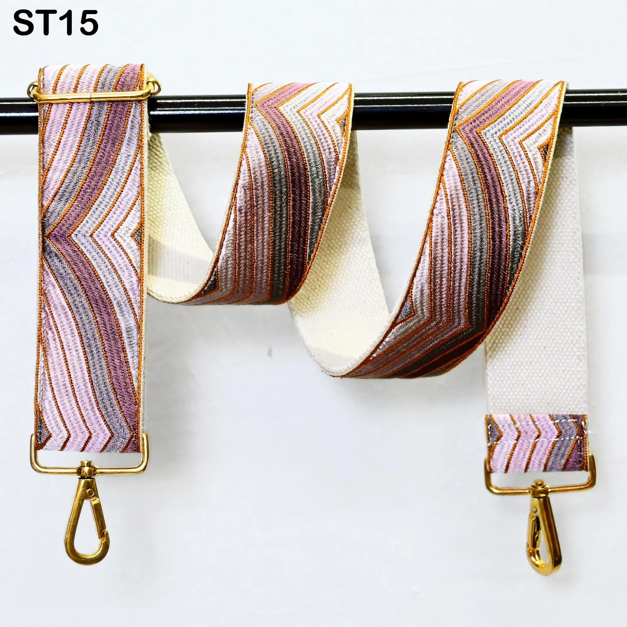 Embroidery Replacement Strap Purse Strap Crossbody Strap for Purses Embroidered Boho Bags Strap Boho Guitar Strap Handbag Strap gift for her