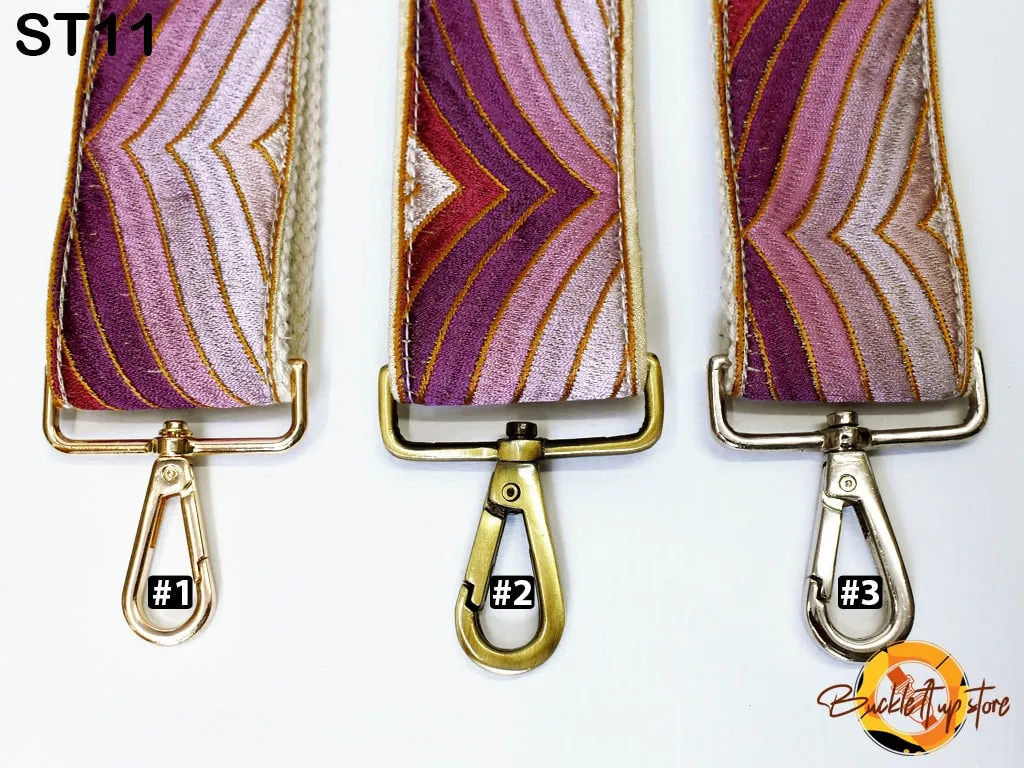 Embroidery Replacement Strap Purse Strap Crossbody Strap for Purses Embroidered Boho Bags Strap Boho Guitar Strap Handbag Strap gift for her