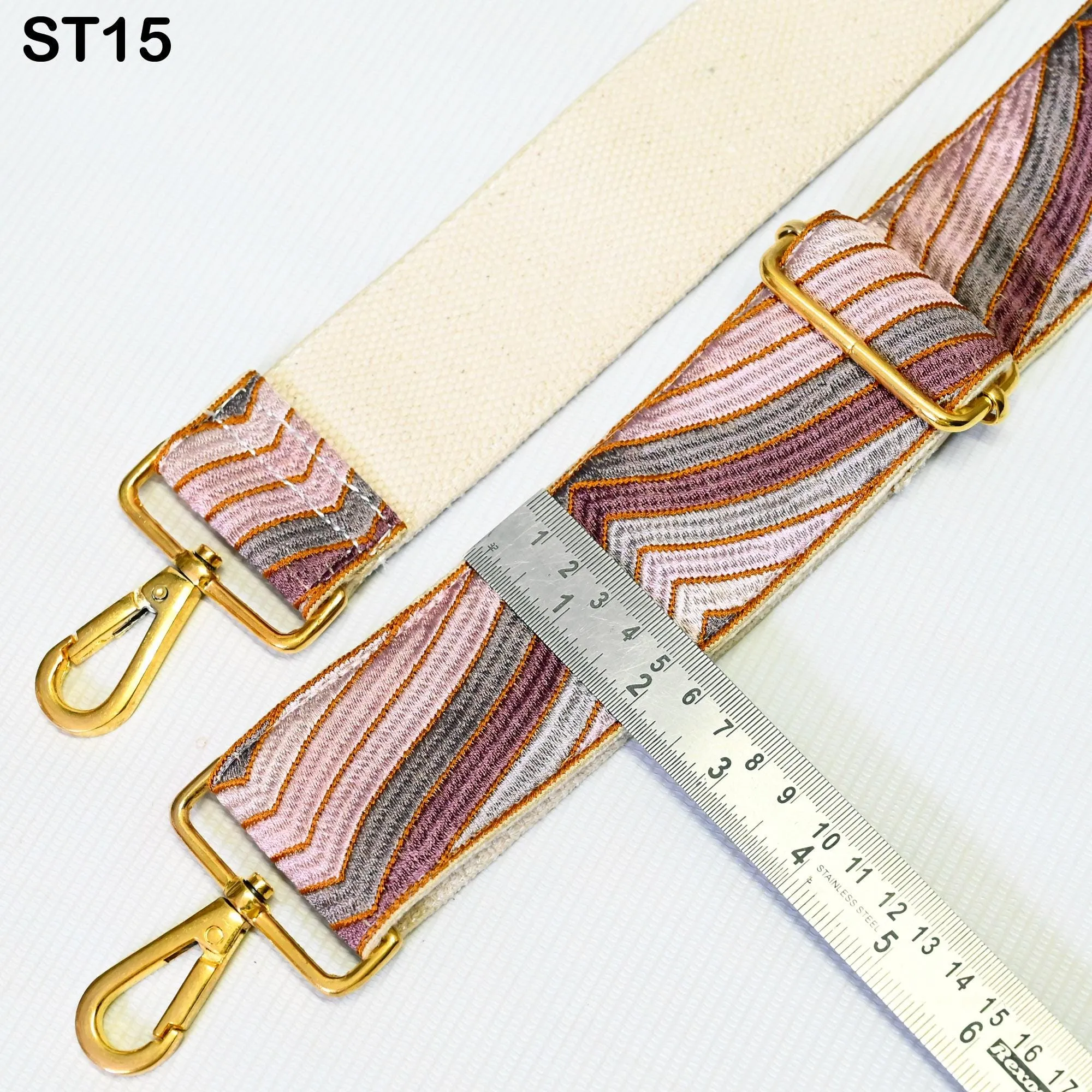 Embroidery Replacement Strap Purse Strap Crossbody Strap for Purses Embroidered Boho Bags Strap Boho Guitar Strap Handbag Strap gift for her