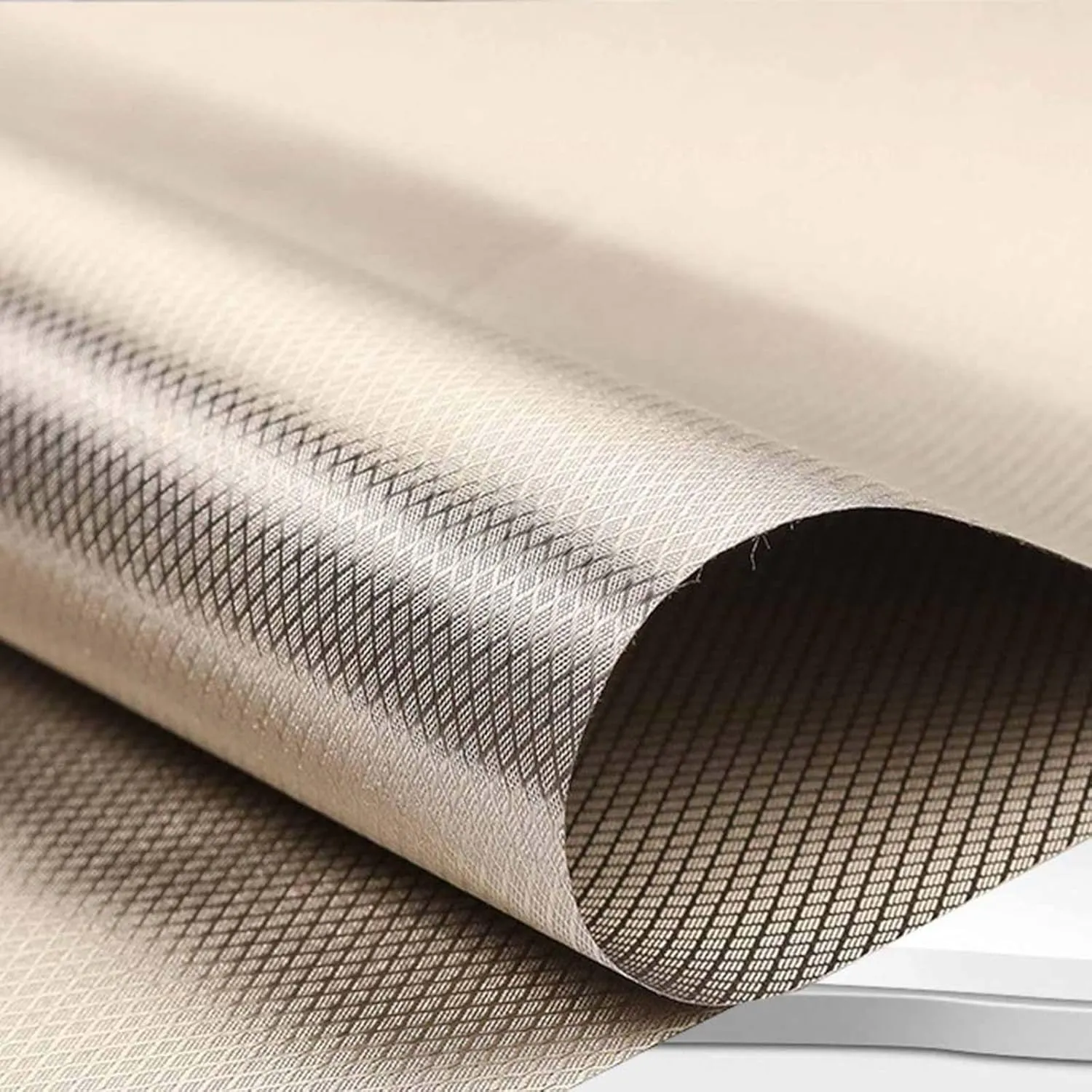 Emf Protection Shielding Faraday Fabric 5G/EMP Shield for Home Nickel Copper Faraday Cloth Conductive for Shields RFID, WiFi, DIY Cage,silver-1x1.1m