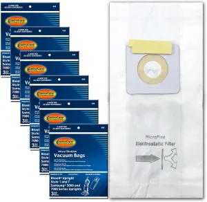 EnviroCare Replacement Micro Filtration Vacuum Cleaner Dust Bags Designed to Fit Bissell Style 1 and 7 Uprights 18 Pack