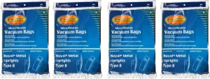 EnviroCare Replacement Micro Filtration Vacuum Cleaner Dust Bags Designed to Fit Royal Upright Type B Uprights 12 pack