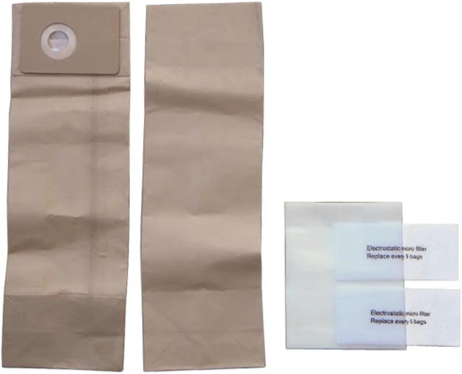 EnviroCare Replacement Micro Filtration Vacuum Cleaner Dust Bags made to fit Advance Spectrum, Clarke, CarpetMaster, Nilfisk Vacuums. 20 Bags   Exhaust & Pre Filters Filter