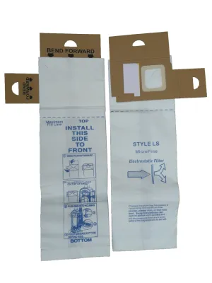 EnviroCare Replacement Vacuum Cleaner Bags Designed to Fit Eureka Sanitaire Style LS 5700 and 5800 Series Uprights 6 pack
