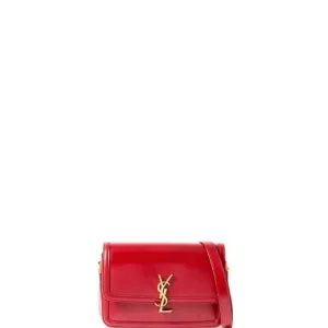 ESMEE - Solferino Medium Leather Bag Red