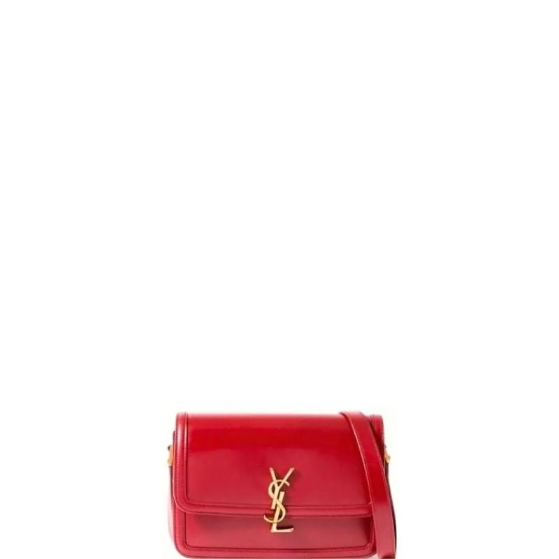 ESMEE - Solferino Medium Leather Bag Red