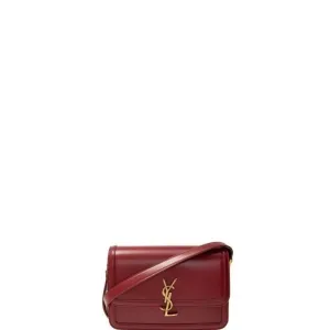 ESMEE - Solferino Medium Leather Bag Wine