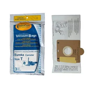 Eureka Style T Vacuum Bags (9 Pack) By Envirocare