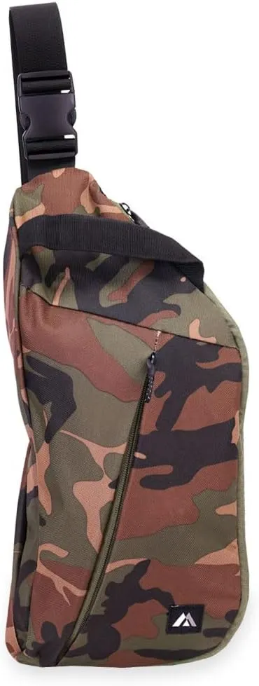 Everest Woodland Camo Daily Sling Bag