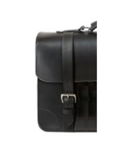 EXECUTIVE LEATHER BRIEFCASE & MESSENGER BAG in ONE - Amish Handmade in U.S.A.