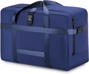Extra Large Storage Bags Duffle Bags Tote for Moving, Storage, Camping and Travel (Blue, 118L)